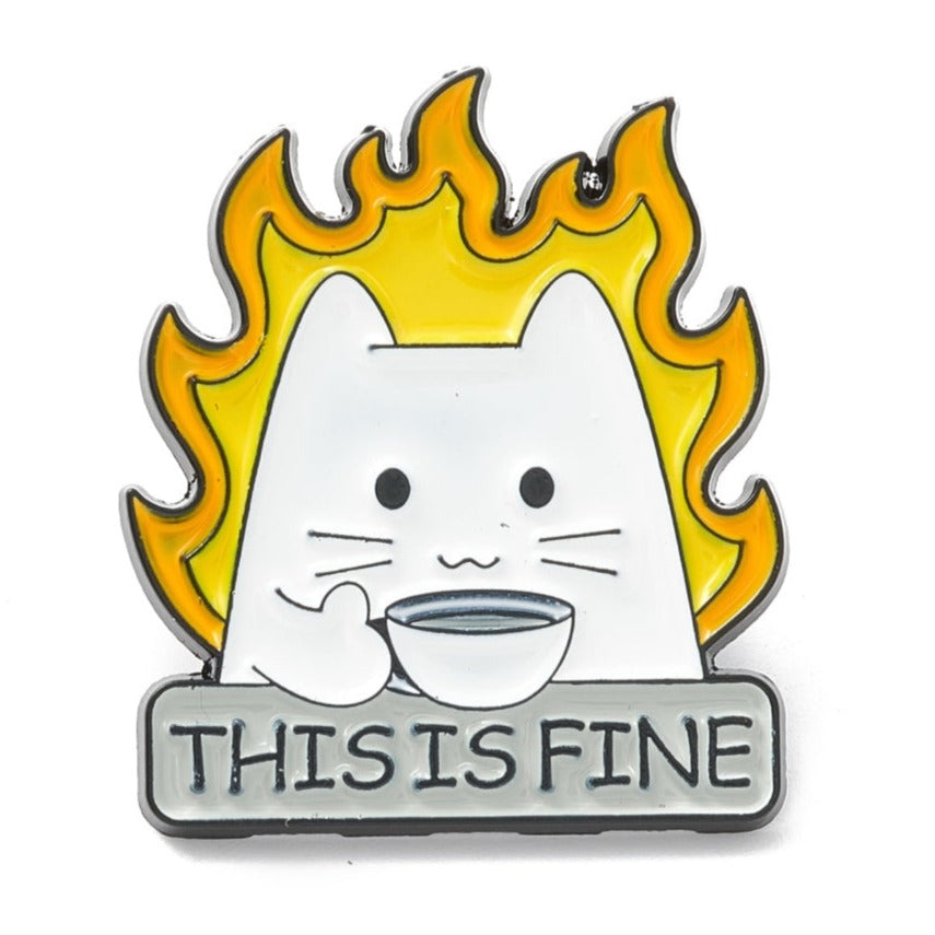 This Is Fine Cat