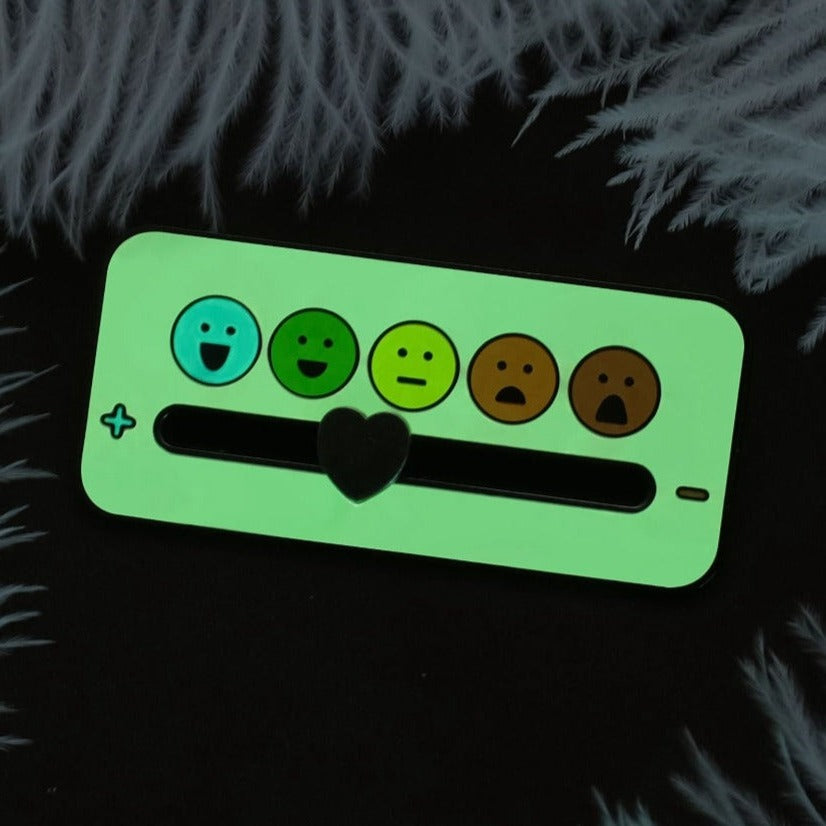 Mood Meter Interactive Lapel Pin