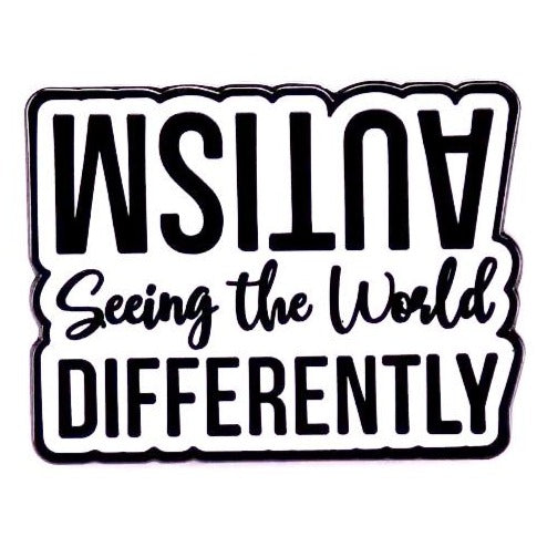*Autism, Seeing the World Differently* Lapel Pin