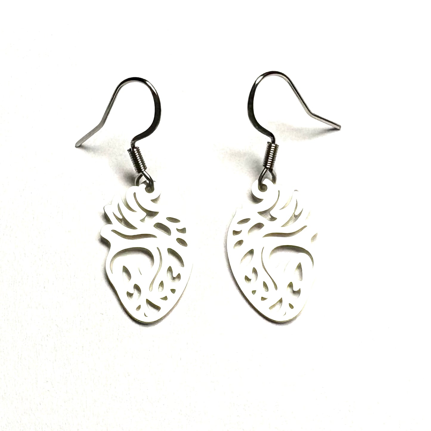 Anatomical Heart Earrings
