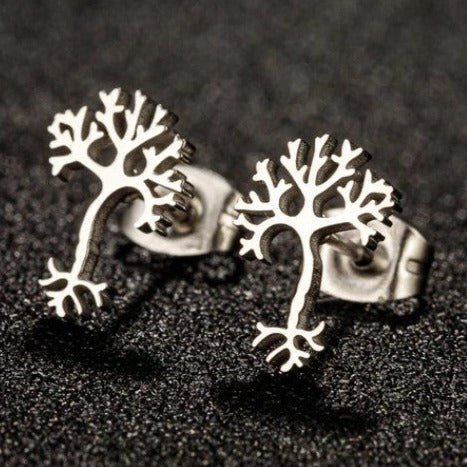Mini Neuron Earrings