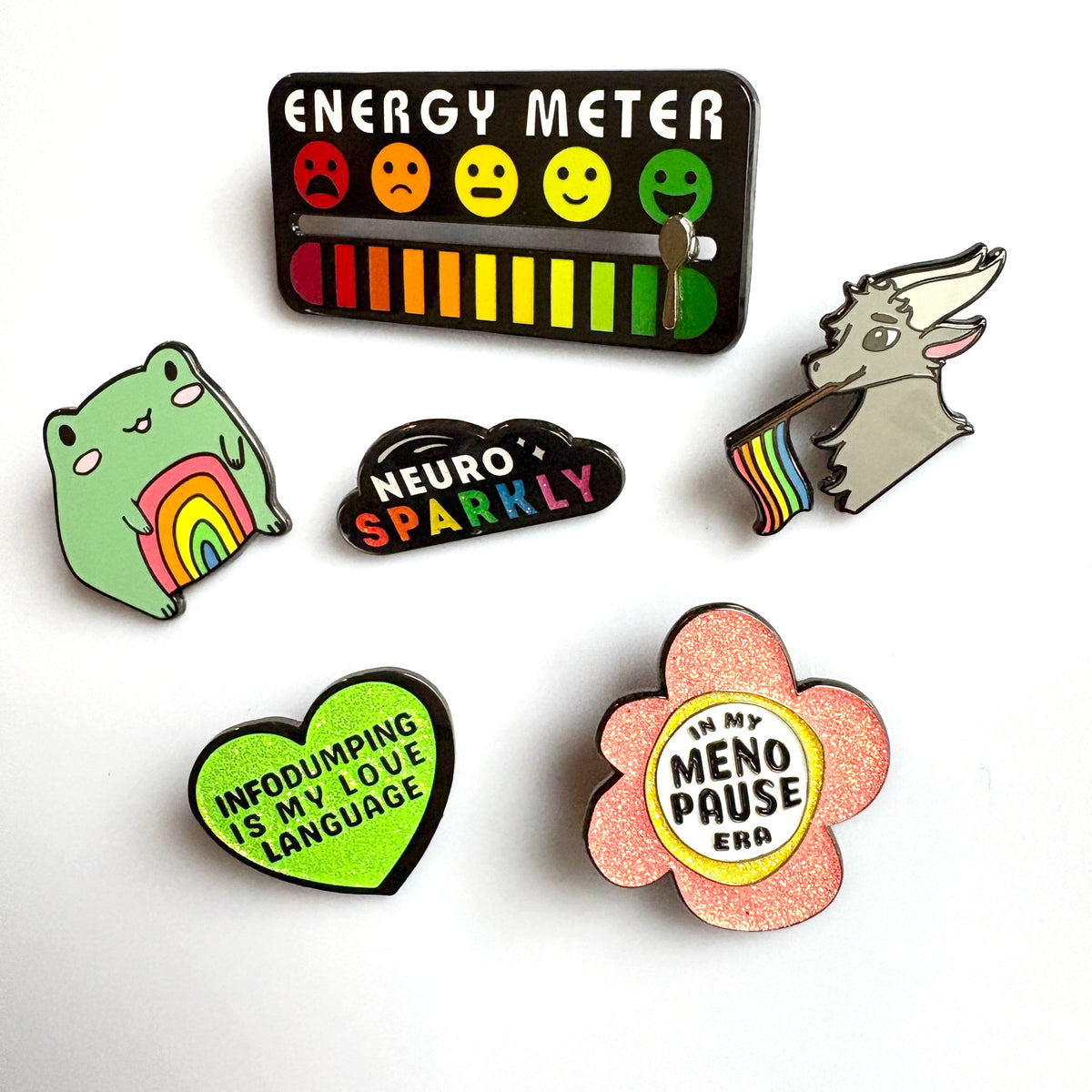 BRAINBOW Original Enamel Pins