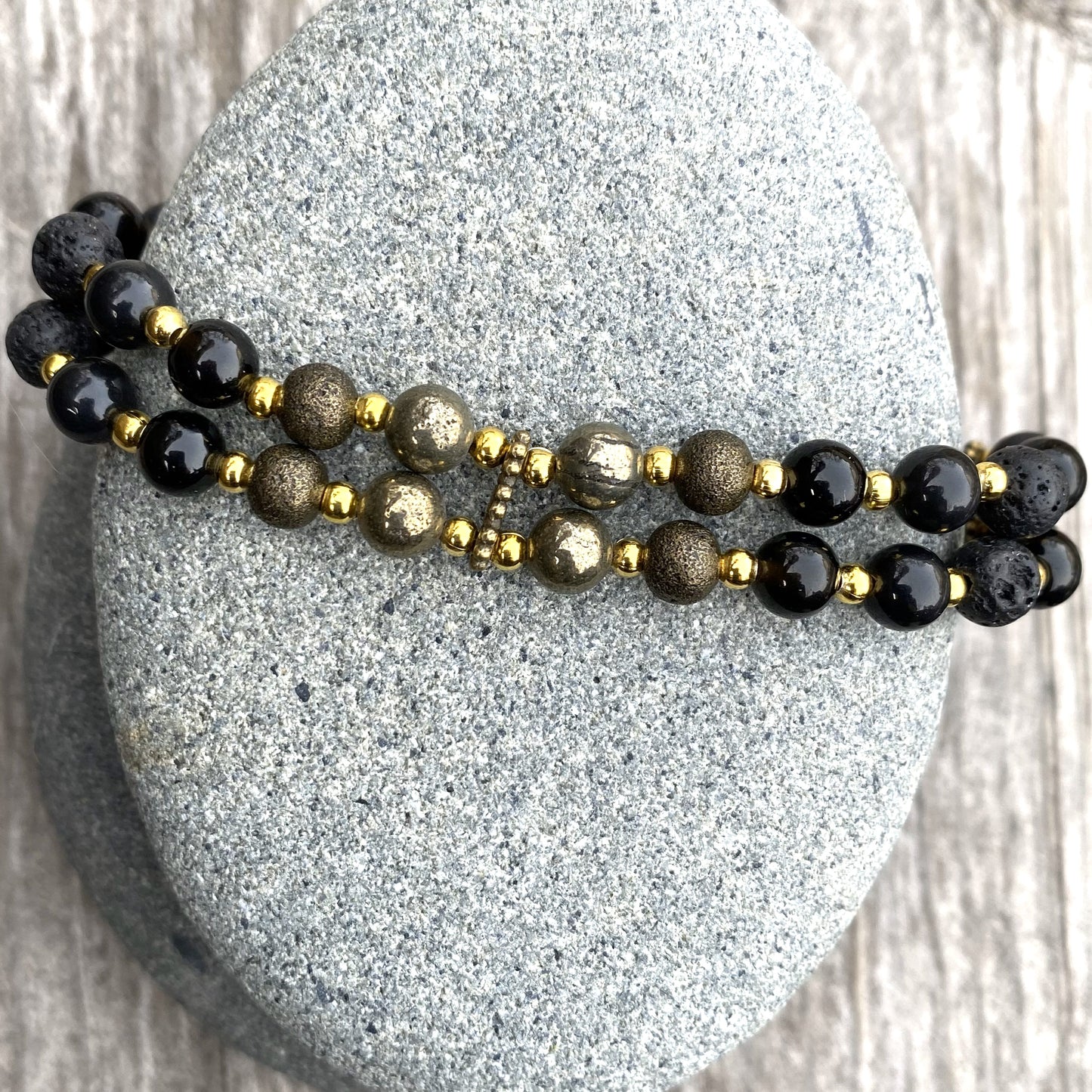 *Be Present, Do Nothing* Mantra Bracelet