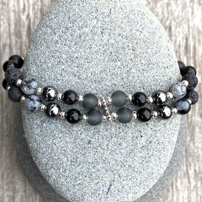 *Be Present, Do Nothing* Mantra Bracelet