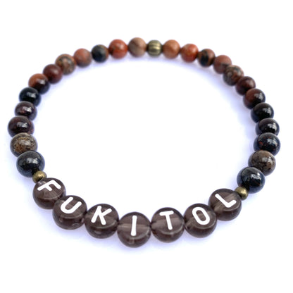 Custom Order Mantra Bracelet