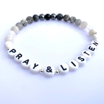 Custom Order Mantra Bracelet