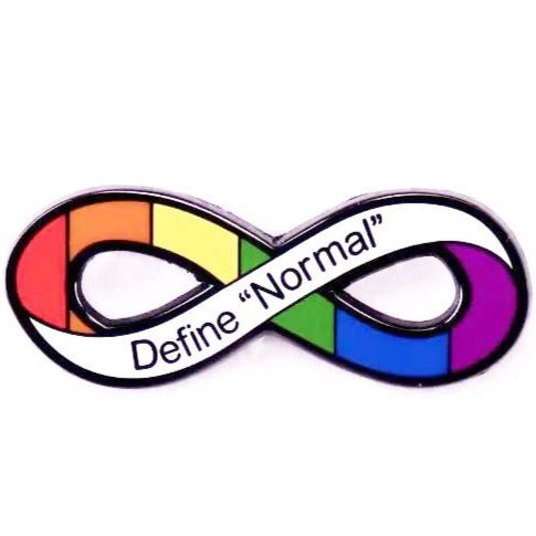 *Define Normal* Lapel Pin – BRAINBOW STUDIO