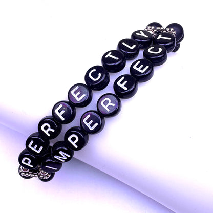 *Perfectly Imperfect* Mantra Bracelet