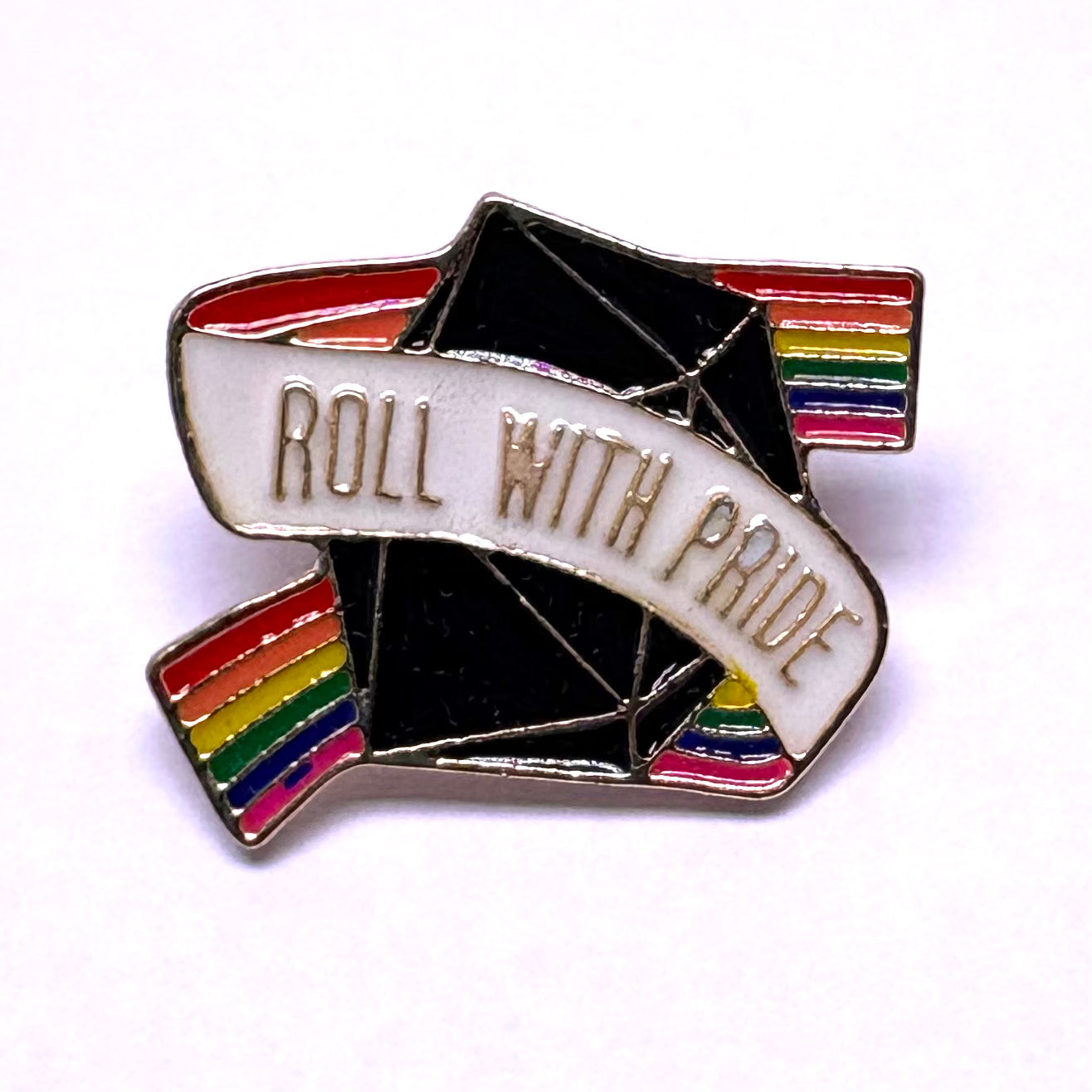*Roll With Pride* Lapel Pin