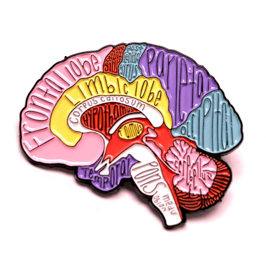 *Brain Anatomy* Lapel Pin
