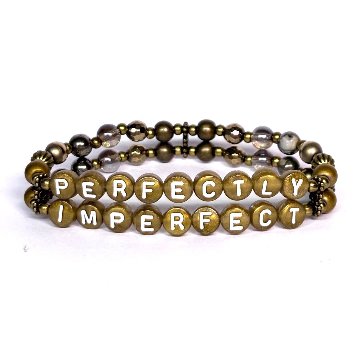 *Perfectly Imperfect* Mantra Bracelet