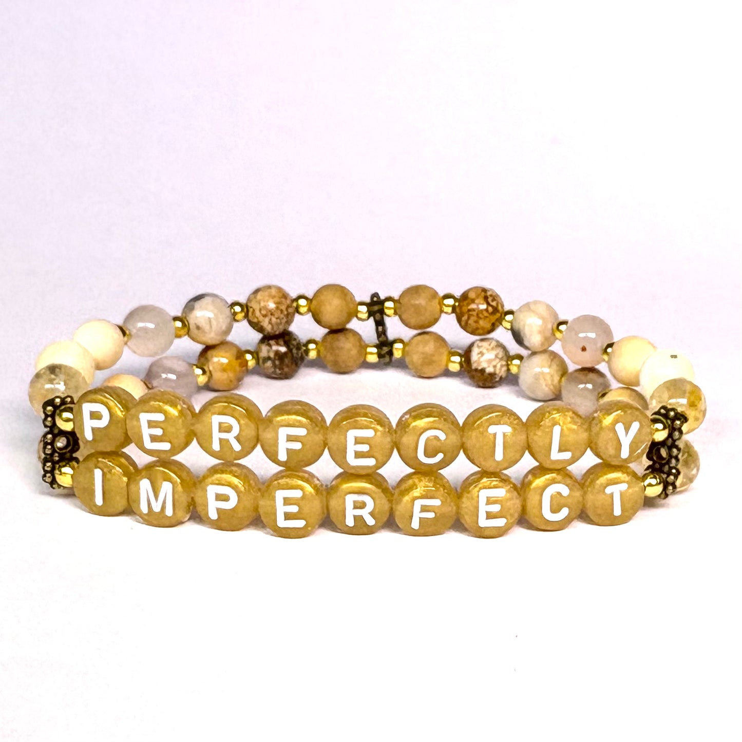 *Perfectly Imperfect* Mantra Bracelet