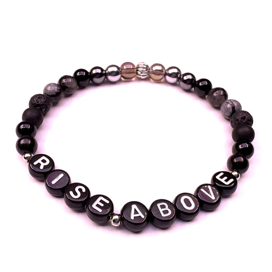 RISE ABOVE Mantra Bracelet