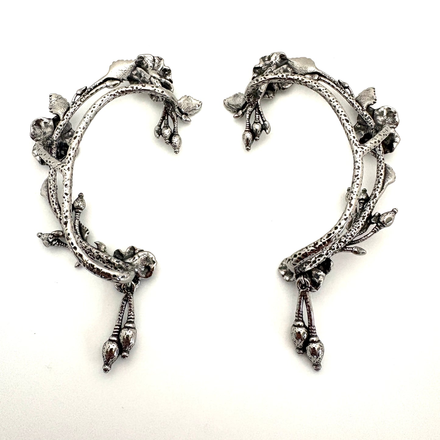 Floral Elf Ear Cuff