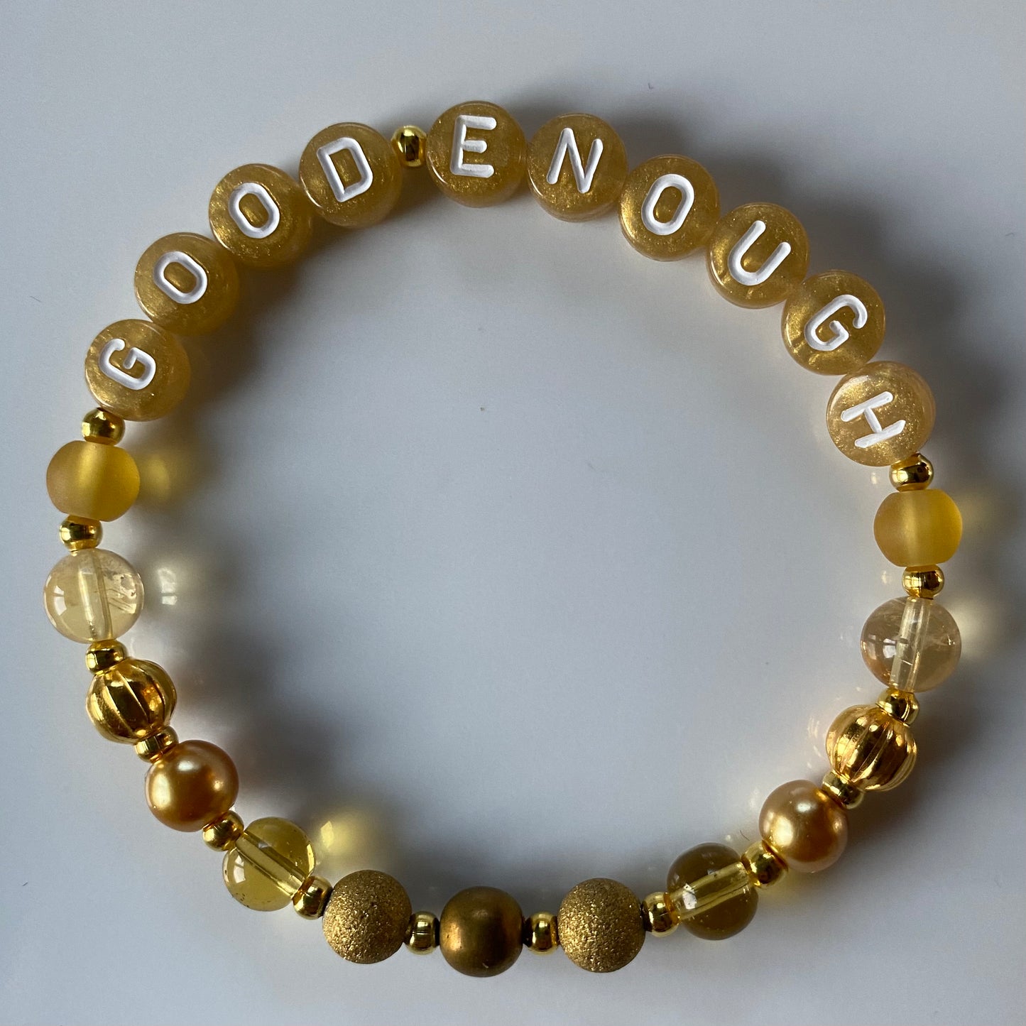 *Good Enough* Mantra Bracelet