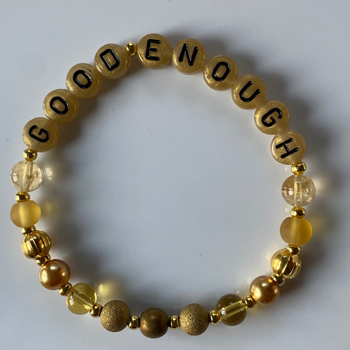 *Good Enough* Mantra Bracelet