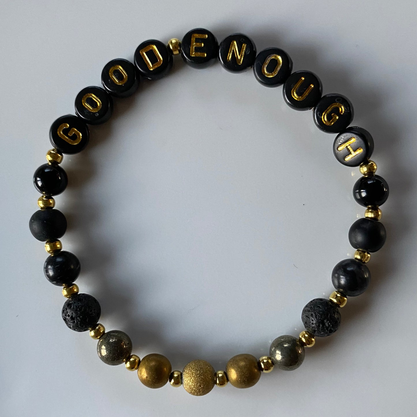 *Good Enough* Mantra Bracelet
