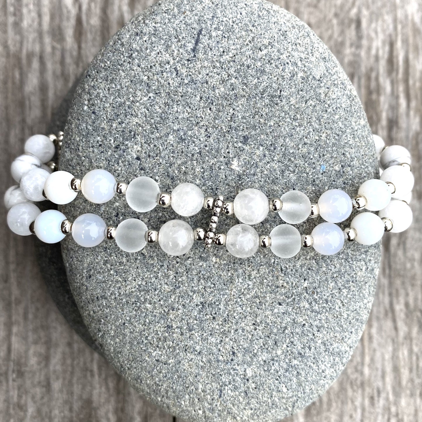 *Be Present, Do Nothing* Mantra Bracelet